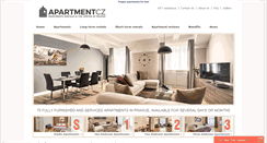 Desktop Screenshot of apartment.cz